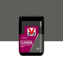 Testeur Peinture Cuisine Meuble Et Crédence Décolab® V33 Inox Satiné 0.075 L