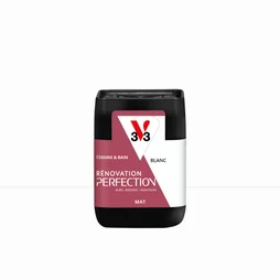 Testeur Peinture Cuisine Meuble Et Crédence Décolab® V33 Blanc Mat 0.075 L