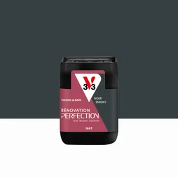 Testeur Peinture Cuisine Meuble Et Crédence Décolab® V33 Noir Smoky Mat 0.075 L
