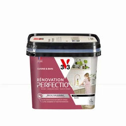 Peinture Cuisine Meuble Et Crédence Décolab® V33 Blanc Satiné 0.75 L