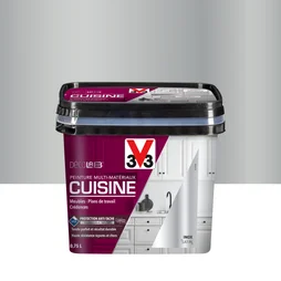 Peinture Cuisine Meuble Et Crédence Décolab® V33 Inox Satiné 0.75 L