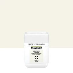 Testeur peinture cuisine LUXENS blanc cool 3 satiné 0.075 L