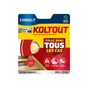 Ruban adhésif Double face incolore / transparent Koltout CYANOLIT L.10 m x l.8 mm