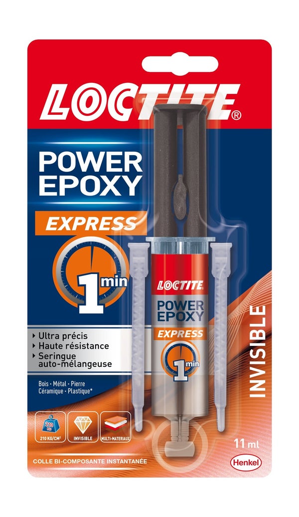 Colle seringue époxy Express, LOCTITE, 13 g