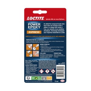 Colle seringue époxy Express, LOCTITE, 13 g