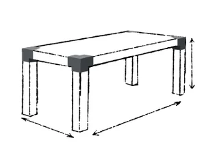 Connecteur 3D Angle 90° Pour Poteau Bois, H.9 X P.9 Cm