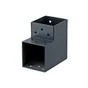 Connecteur L Angle 90° Pour Poteau Bois , H.9 X P.9 Cm