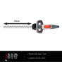 Taille-Haie Électrique Sterwins Eht2-50.31, 500 W L.50 Cm