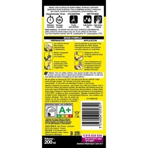 Colle Mastic Tout Fixer Au Mur Axton, 200 Ml