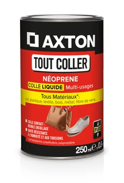 Colle Néoprène Liquide Tout Coller Axton, 250 Ml
