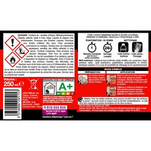 Colle Néoprène Liquide Tout Coller Axton, 250 Ml