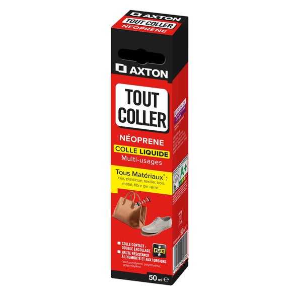 Colle néoprène liquide Tout Coller, AXTON, 50 ml