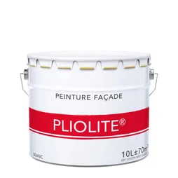 Peinture Façade Pliolite, Blanc, 10 L