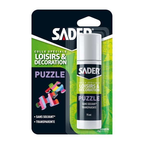 Colle d'assemblage puzzle sader flacon 75ml