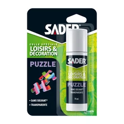 Colle d'assemblage puzzle sader flacon 75ml