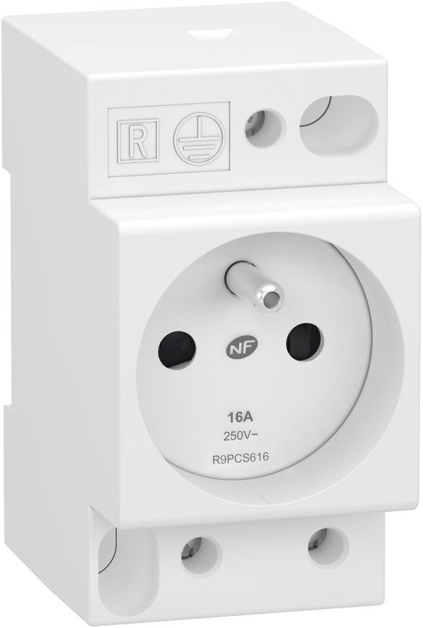 Prise de courant modulaire 250V 16A Resi9 XP, SCHNEIDER ELECTRIC
