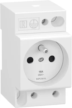 Prise de courant modulaire 250V 16A Resi9 XP, SCHNEIDER ELECTRIC