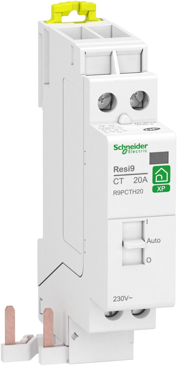 Contacteur heures creuses - 2NO - 20A Resi9 XP, SCHNEIDER ELECTRIC