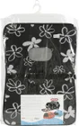 Panier transport chien / chat flower l noir