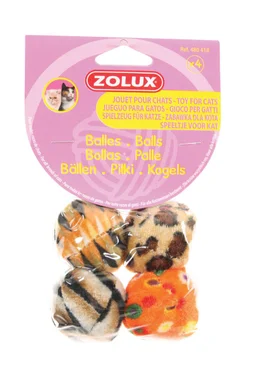 Jouet chat balles multicolor