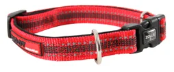 Collier chien reglable Moov 25 mm  rouge