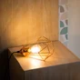 Lampe Chic Acier Inox Cuivre, Inspire Byron