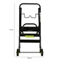 Diable pliable STANDERS, charge garantie  30 kg