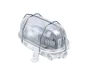 Hublot E27 + Grille, Sans Ampoule, Oval, Blanc