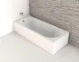 Baignoire rectangulaire, NEREA, L.160x l.70 cm blanc