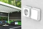 Prise avec terre étanche complet Mureva Styl, SCHNEIDER ELECTRIC, blanc