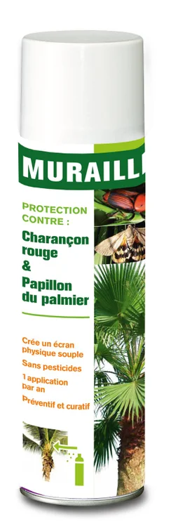 Muraille protection charancon rouge et papillon du palmier DECAMP', 400 ml