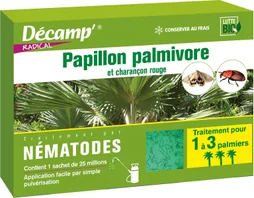 Nematodes papillon du palmier DECAMP', 25 m