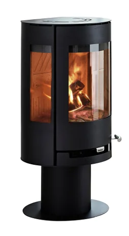 Poêle à bûche ADURO 9.3 noir, 6 kW