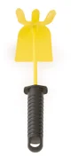 Binette langue et fourche acier manche plastique L.11.5 Cm