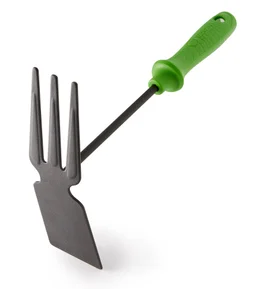 Binette langue et fourche acier GEOLIA manche plastique L.14.89 Cm