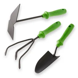 Lot de 3 petits outils en acier GEOLIA