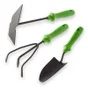 Lot de 3 petits outils en acier GEOLIA