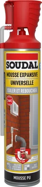 Mousse expansive universelle SOUDAL Genius gun 500 ml