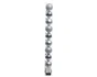 Boule Noel polystyrene d6cm argent brillant/mat/paillette lot de 10