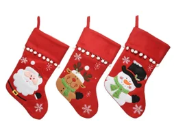 Chaussette 3 formes à suspendre de Noël, 40 cm
