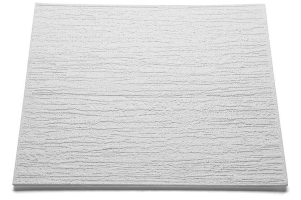 Dalle de plafond, T80, polystyrène, epaisseur 6mm, 50X50, 2m², DECOFLAIR