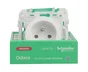 Lot De 5 Prises Avec Terre Odace, Schneider Electric, Blanc