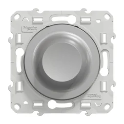 Variateur universel à assembler, SCHNEIDER ELECTRIC Odace, gris aluminium