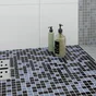 Mosaïque Mur Pool Noir 32.7 X 32.7 Cm