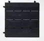 Dalle clipsable polypropylène EASY noir 38 x 38 cm Ep. 25 mm