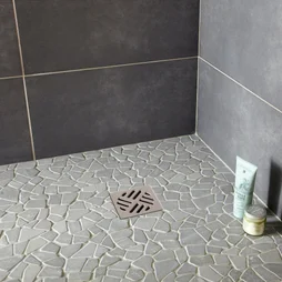 Galets Sol Et Mur Opus Gris 30.5 X 30.5 Cm Artens
