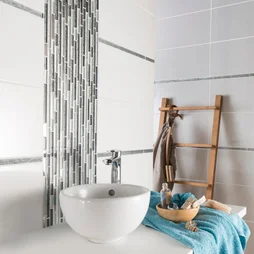 Mosaïque Mur Fantasy Barette Gris 1.5