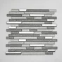 Mosaïque Mur Fantasy Barette Gris 1.5