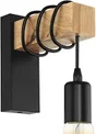 Applique 1x E27 max 40W, industriel métal noir EGLO Townshend