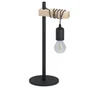 Lampe, E27 max 60W industriel métal noir connectée, EGLO Townshend